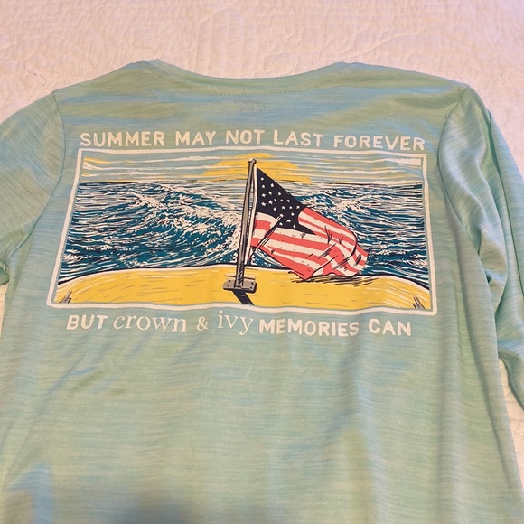 Crown & Ivy boys size medium shirt - Picture 5 of 6